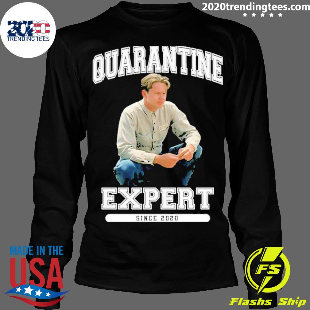 Official andy Dufresne Quarantine Expert The - Adult & Kids T-Shirts, Sweatshirts & Hoodies apparel design preview 4