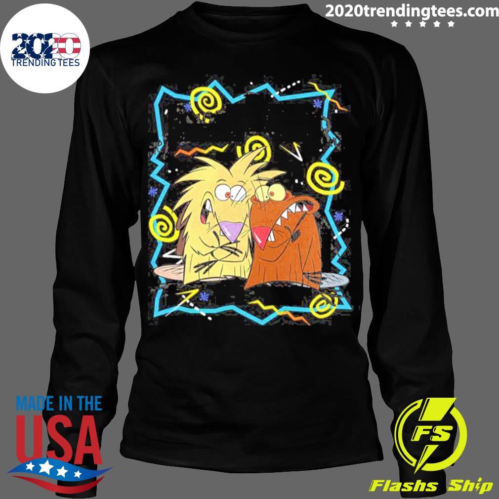 Official angry Beavers Characters 90's Graphics - Adult & Kids T-Shirts, Sweatshirts & Hoodies apparel design preview 4