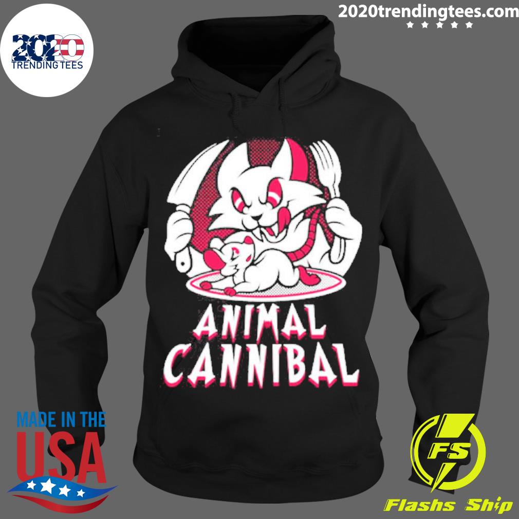 Official animal Cannibal - Adult & Kids T-Shirts, Sweatshirts & Hoodies apparel design preview 2