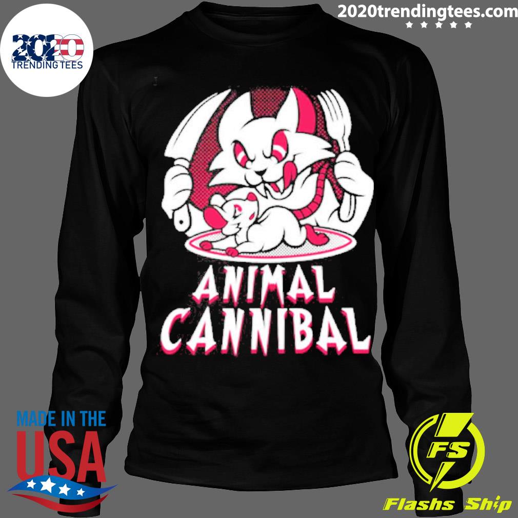 Official animal Cannibal - Adult & Kids T-Shirts, Sweatshirts & Hoodies apparel design preview 4