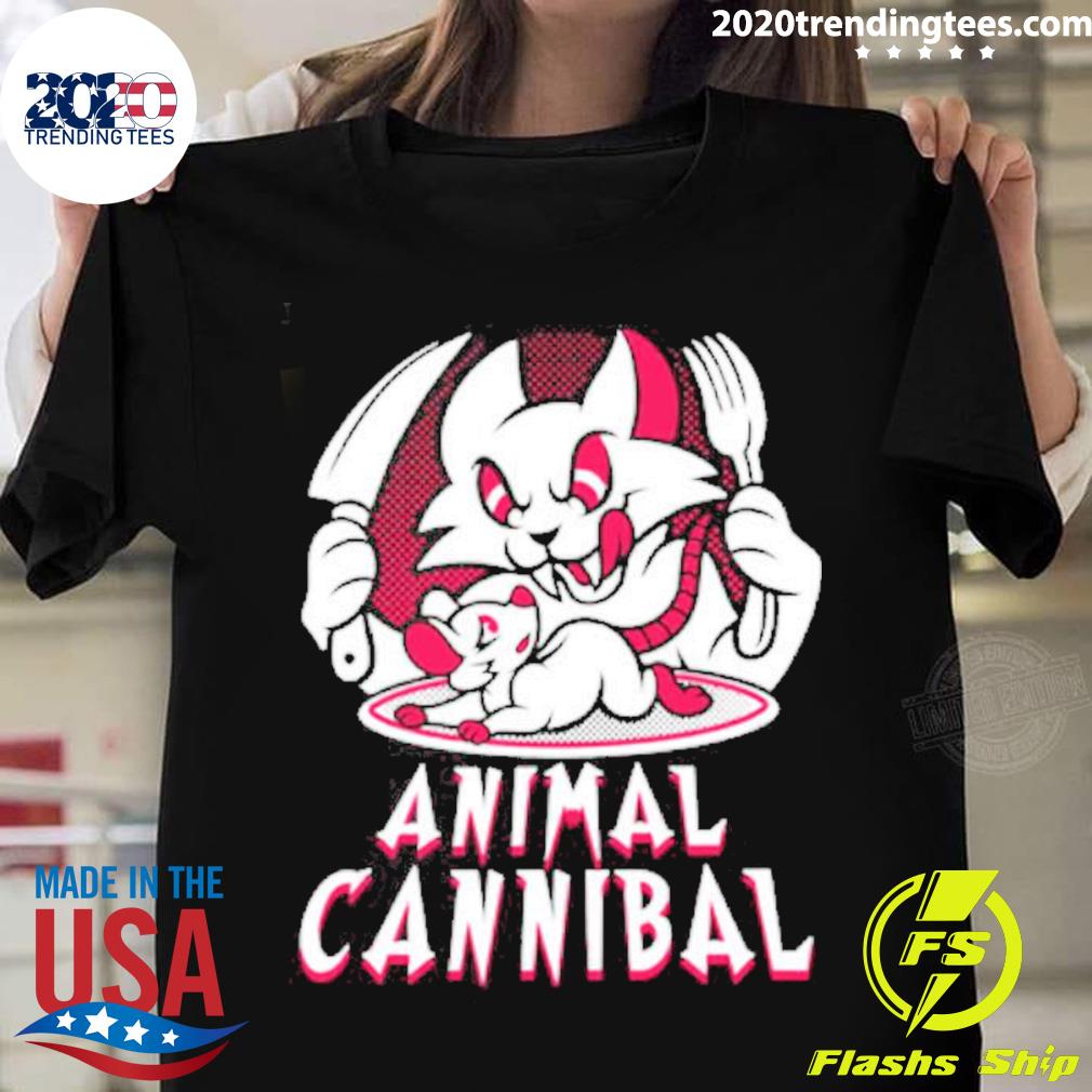 Official animal Cannibal - Adult & Kids T-Shirts, Sweatshirts & Hoodies apparel design preview 1