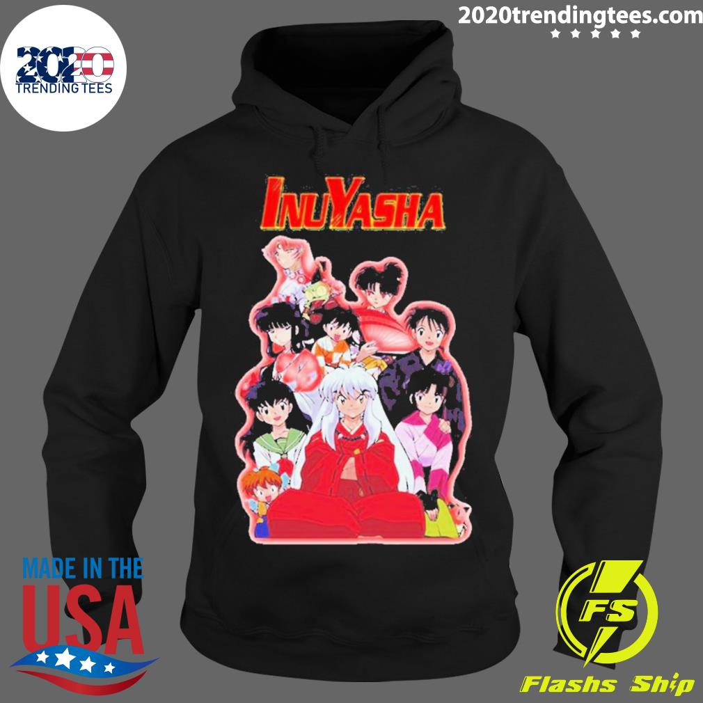 Official anime Inuyasha Characters - Adult & Kids T-Shirts, Sweatshirts & Hoodies apparel design preview 2