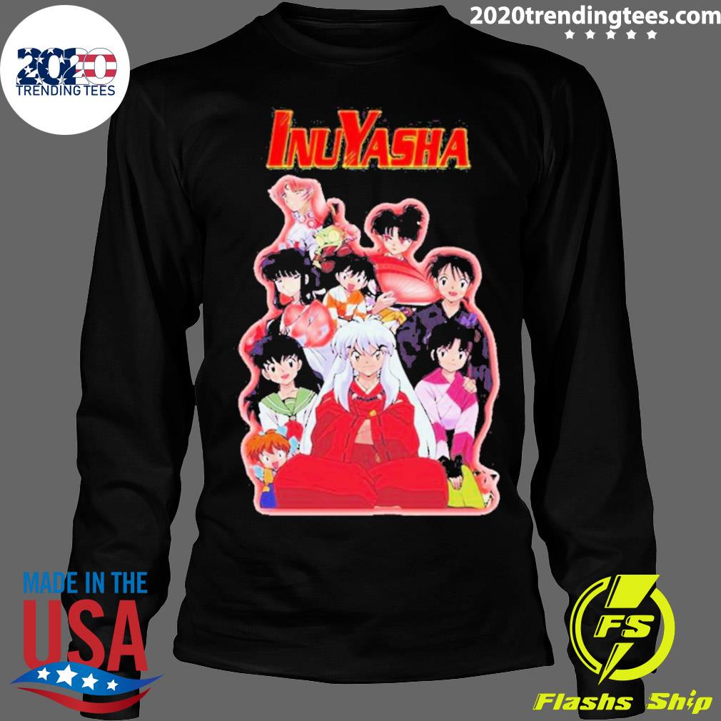 Official anime Inuyasha Characters - Adult & Kids T-Shirts, Sweatshirts & Hoodies apparel design preview 4