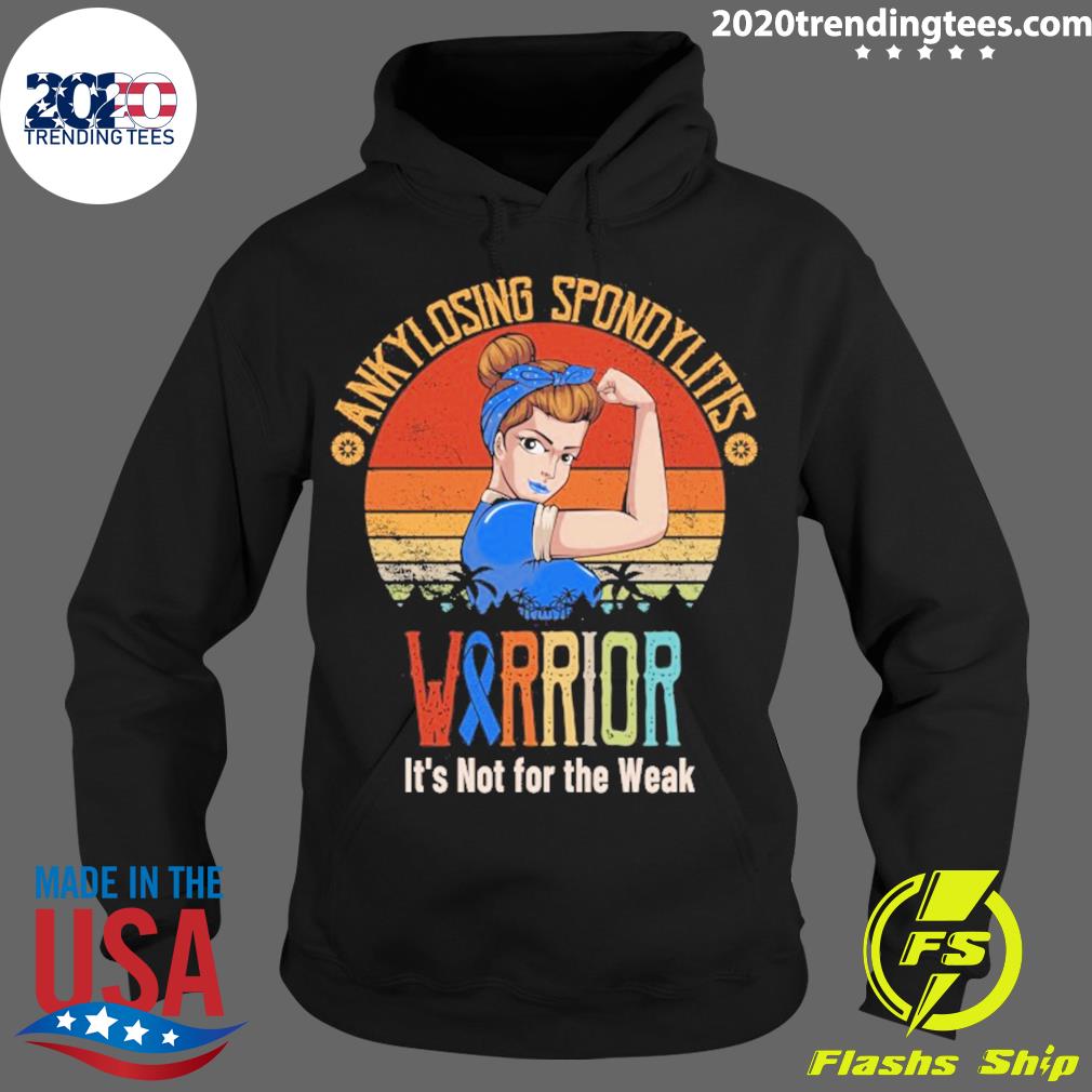 Official ankylosing Spondylitis Awareness It's Not - Adult & Kids T-Shirts, Sweatshirts & Hoodies apparel design preview 2