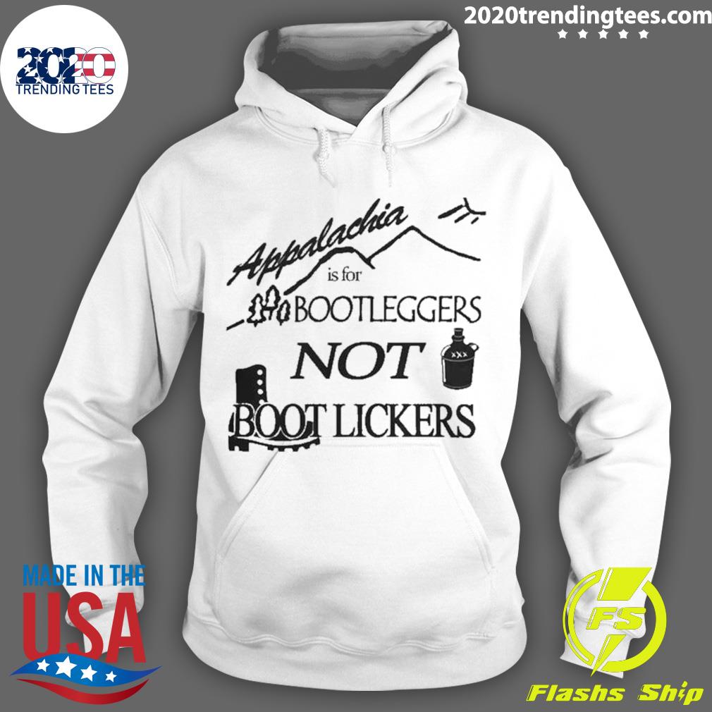Official appalachia Is For Bootleggers Not Boot - Adult & Kids T-Shirts, Sweatshirts & Hoodies apparel design preview 2