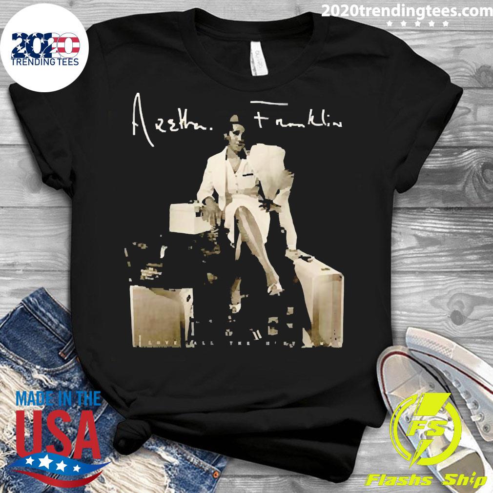 Official Aretha Love All The Hurt Away - Adult & Kids T-Shirts, Sweatshirts & Hoodies apparel design preview 3