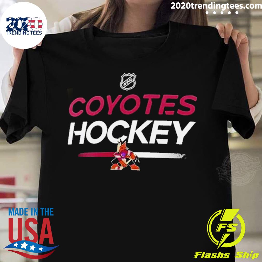 Official arizona Coyotes Authentic Pro Primary Replen - Adult & Kids T-Shirts, Sweatshirts & Hoodies apparel design preview 1