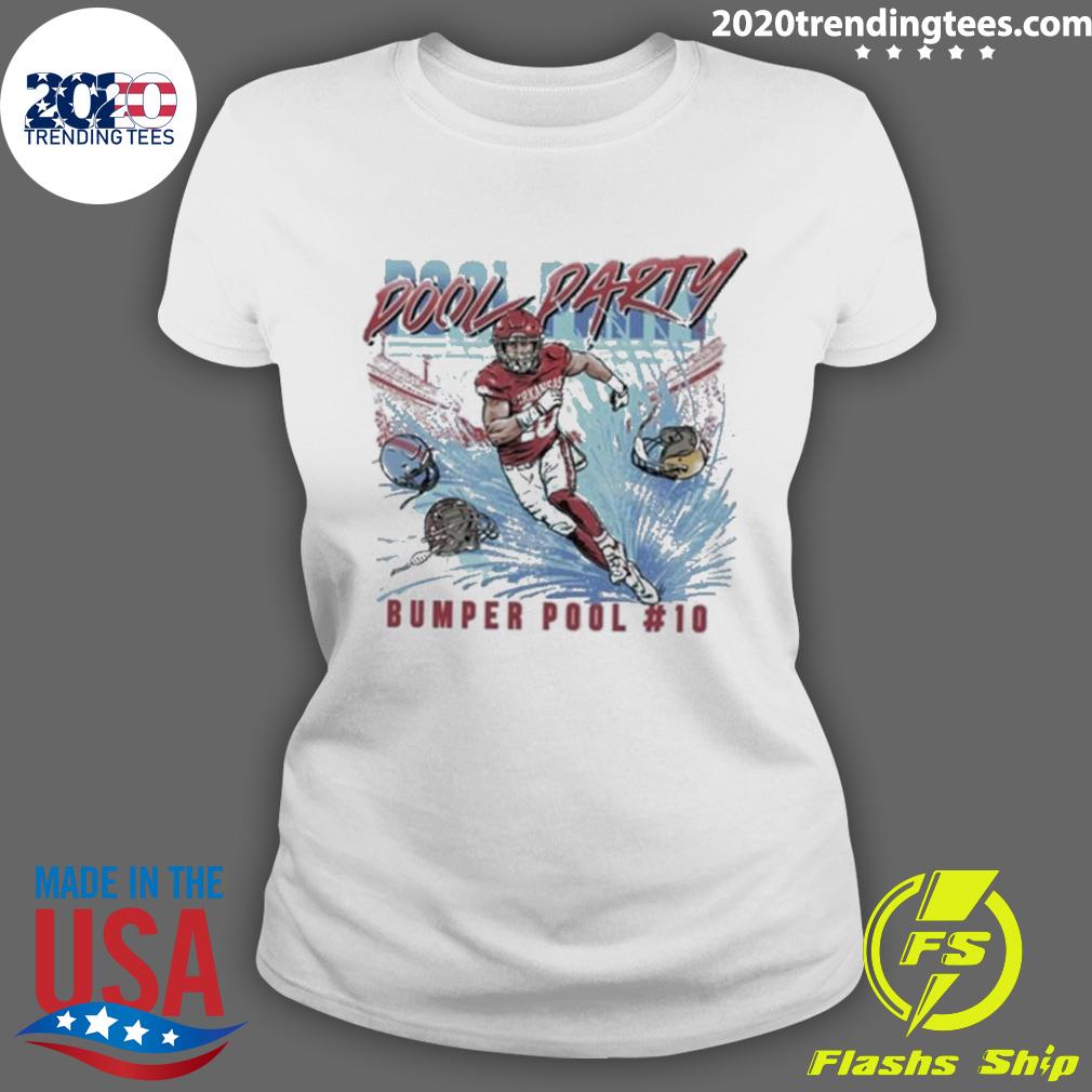 Official arkansas Razorbacks Bumper Pool Party - Adult & Kids T-Shirts, Sweatshirts & Hoodies apparel design preview 3