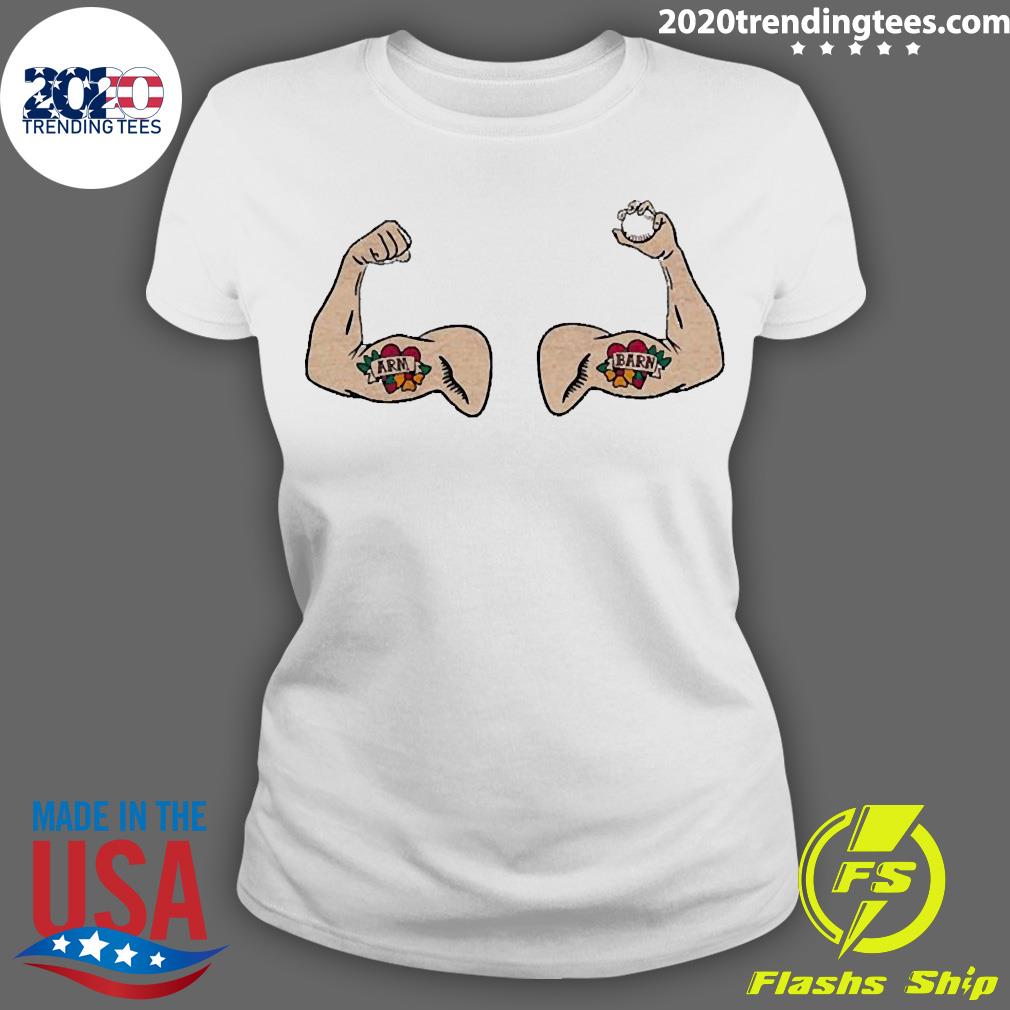 Official Arm barn Baseball - Adult & Kids T-Shirts, Sweatshirts & Hoodies apparel design preview 3