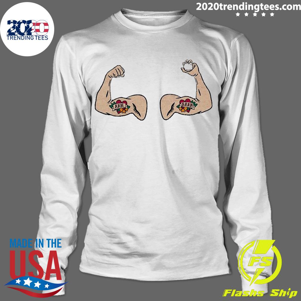 Official Arm barn Baseball - Adult & Kids T-Shirts, Sweatshirts & Hoodies apparel design preview 4