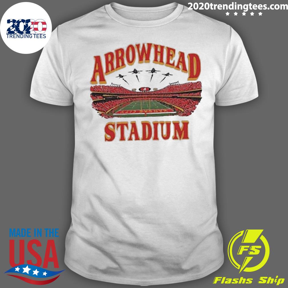 Official arrowhead Stadium Flyover - Adult & Kids T-Shirts, Sweatshirts & Hoodies apparel design preview 1