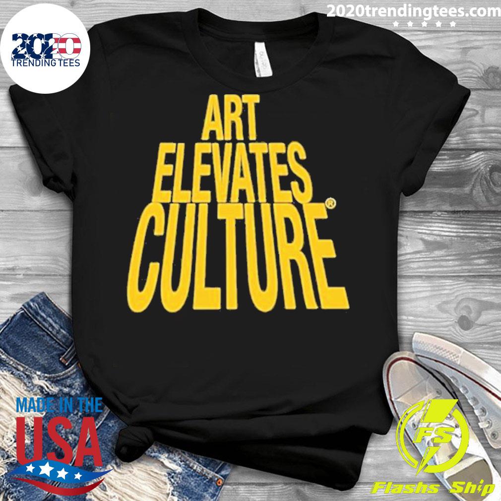 Official art Elevates Culture - Adult & Kids T-Shirts, Sweatshirts & Hoodies apparel design preview 3