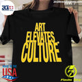 Official art Elevates Culture - Adult & Kids T-Shirts, Sweatshirts & Hoodies apparel design preview 1