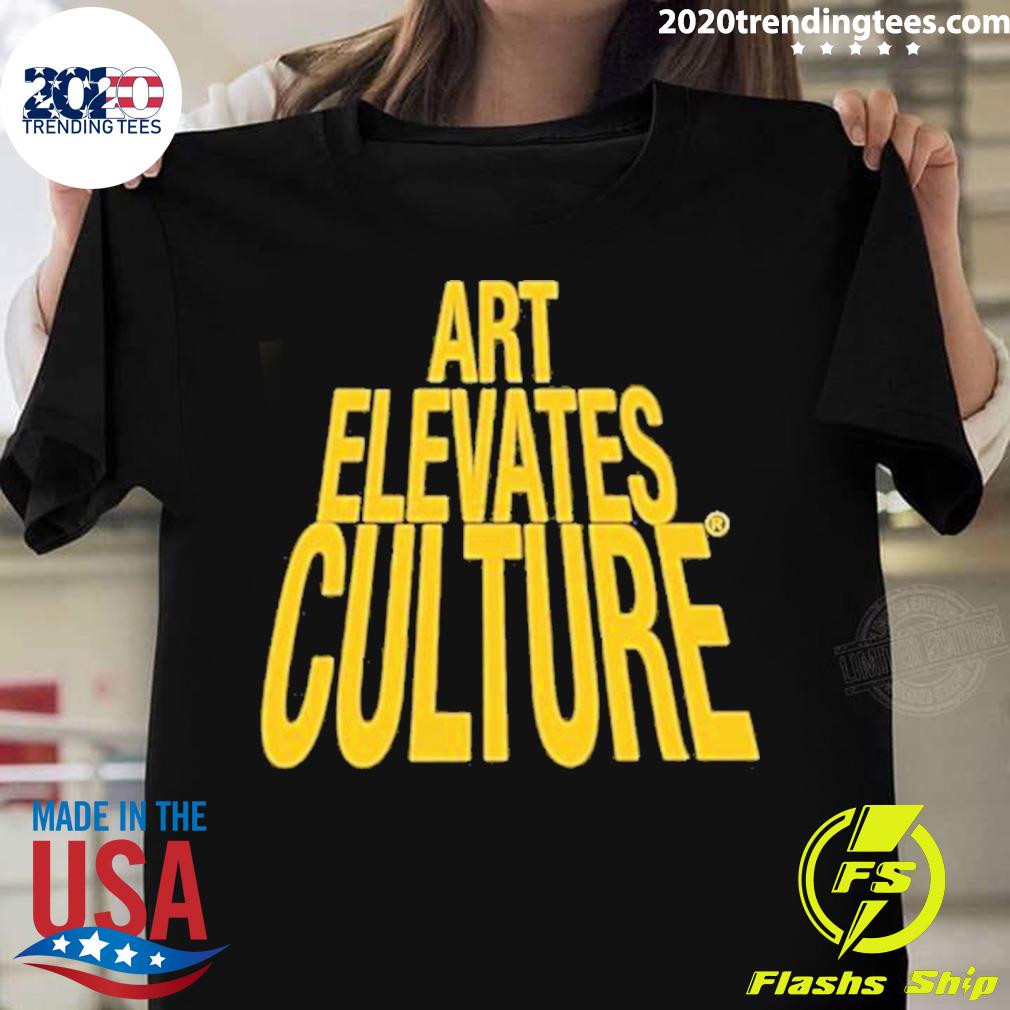 Official art Elevates Culture - Adult & Kids T-Shirts, Sweatshirts & Hoodies apparel design preview 1