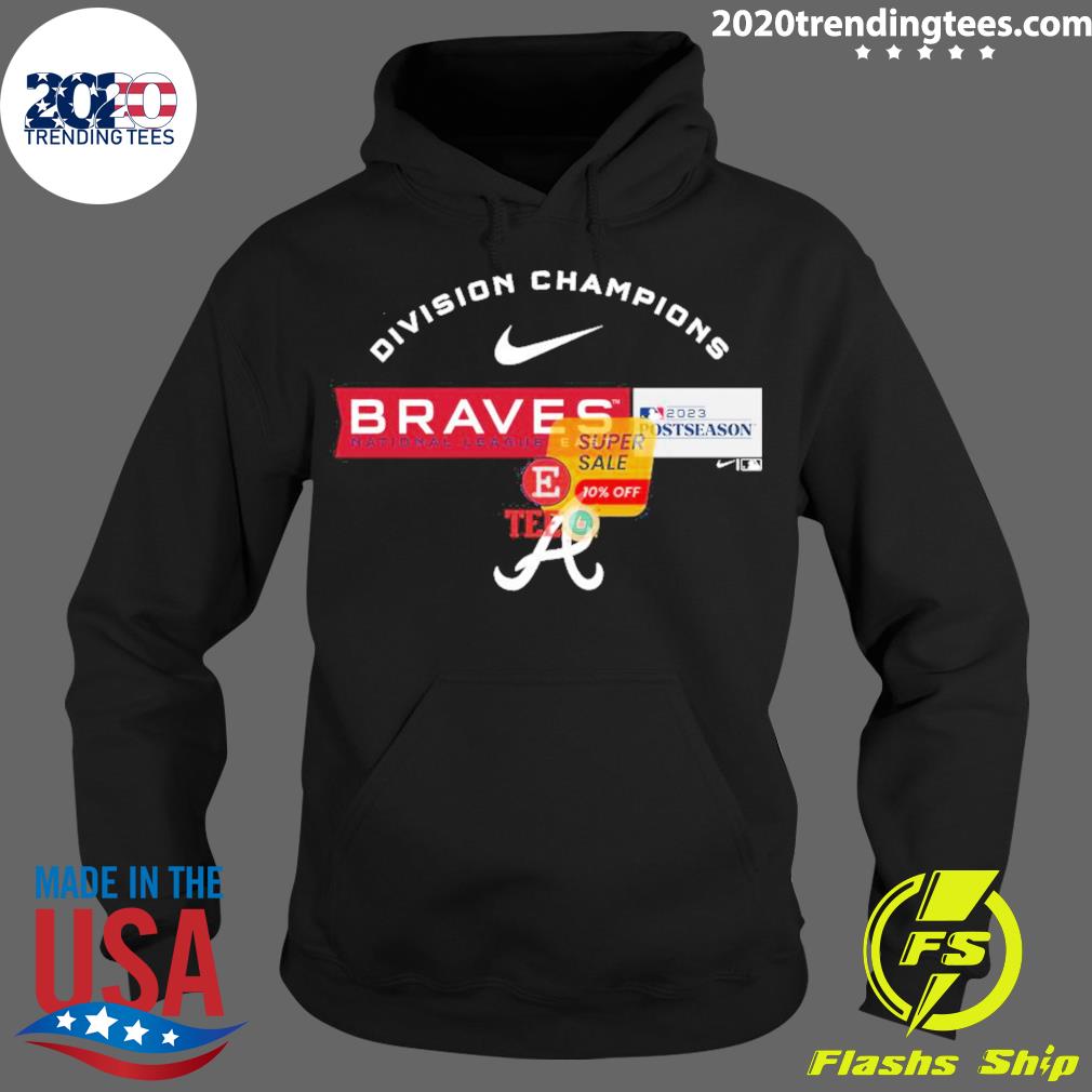 Official atlanta Braves National League East Division - Adult & Kids T-Shirts, Sweatshirts & Hoodies apparel design preview 2