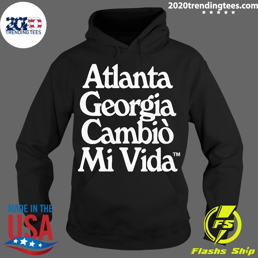 Official Atlanta Georgia Cambio Mi Vida - Adult & Kids T-Shirts, Sweatshirts & Hoodies apparel design preview 2