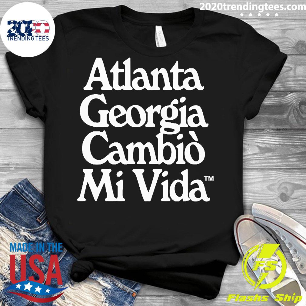 Official Atlanta Georgia Cambio Mi Vida - Adult & Kids T-Shirts, Sweatshirts & Hoodies apparel design preview 3