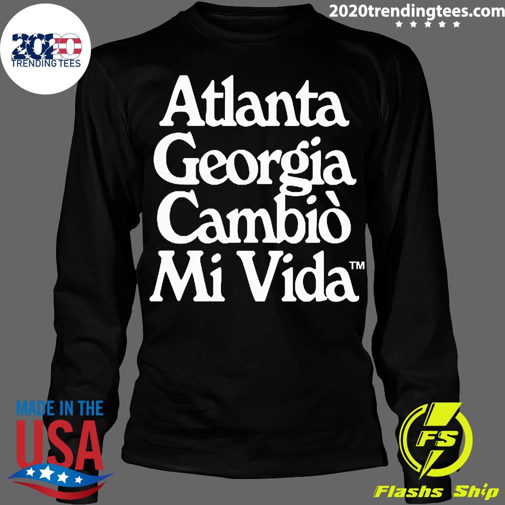 Official Atlanta Georgia Cambio Mi Vida - Adult & Kids T-Shirts, Sweatshirts & Hoodies apparel design preview 4