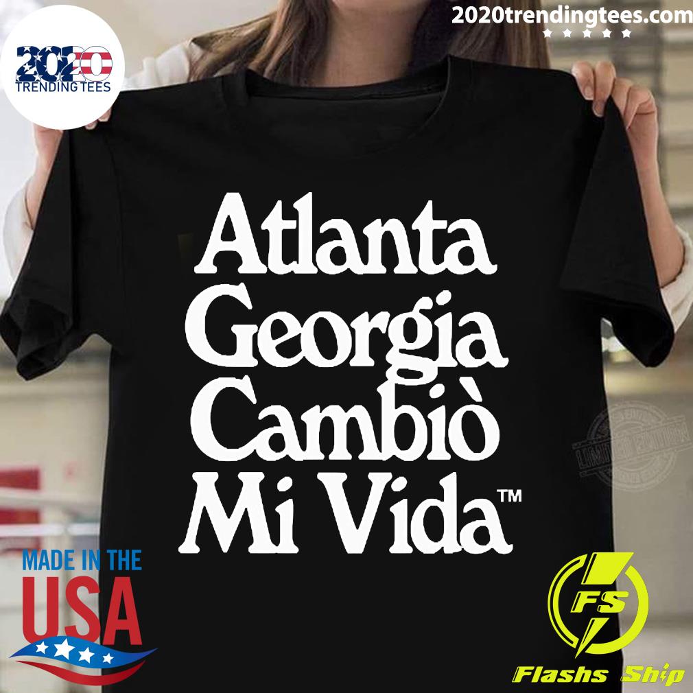 Official Atlanta Georgia Cambio Mi Vida - Adult & Kids T-Shirts, Sweatshirts & Hoodies apparel design preview 1