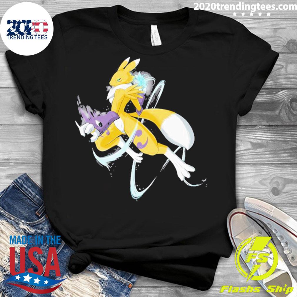 Official attack Vector Digimon - Adult & Kids T-Shirts, Sweatshirts & Hoodies apparel design preview 3