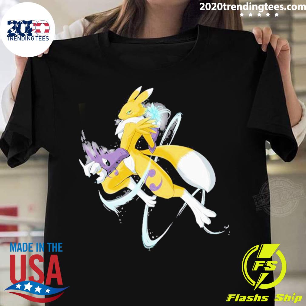 Official attack Vector Digimon - Adult & Kids T-Shirts, Sweatshirts & Hoodies apparel design preview 1