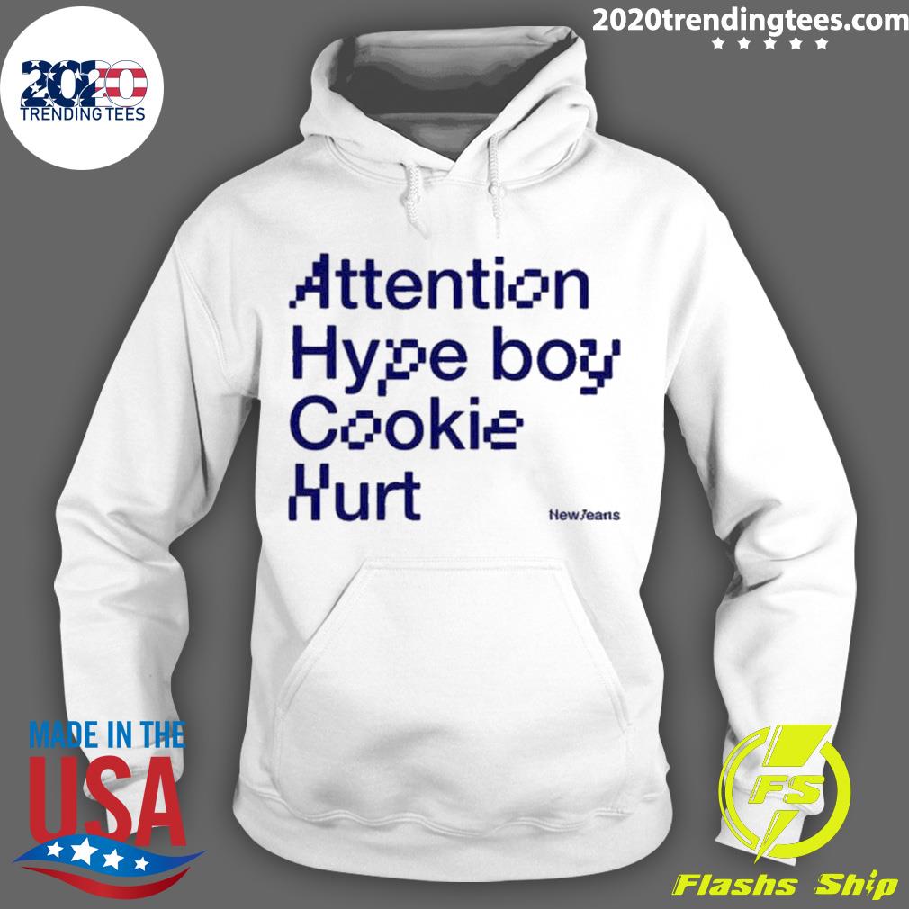 Official attention Hype Boy Cookie Hurt Newjeans - Adult & Kids T-Shirts, Sweatshirts & Hoodies apparel design preview 2