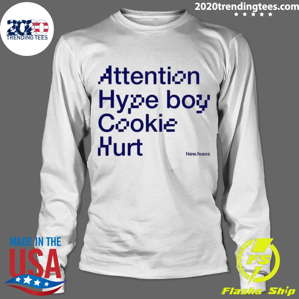 Official attention Hype Boy Cookie Hurt Newjeans - Adult & Kids T-Shirts, Sweatshirts & Hoodies apparel design preview 4