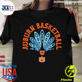 Official auburn Basketball Peacock - Adult & Kids T-Shirts, Sweatshirts & Hoodies apparel design preview 1