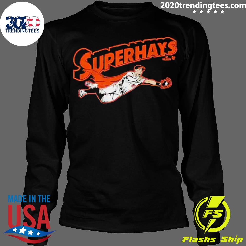 Official austin Hays Superhays - Adult & Kids T-Shirts, Sweatshirts & Hoodies apparel design preview 4