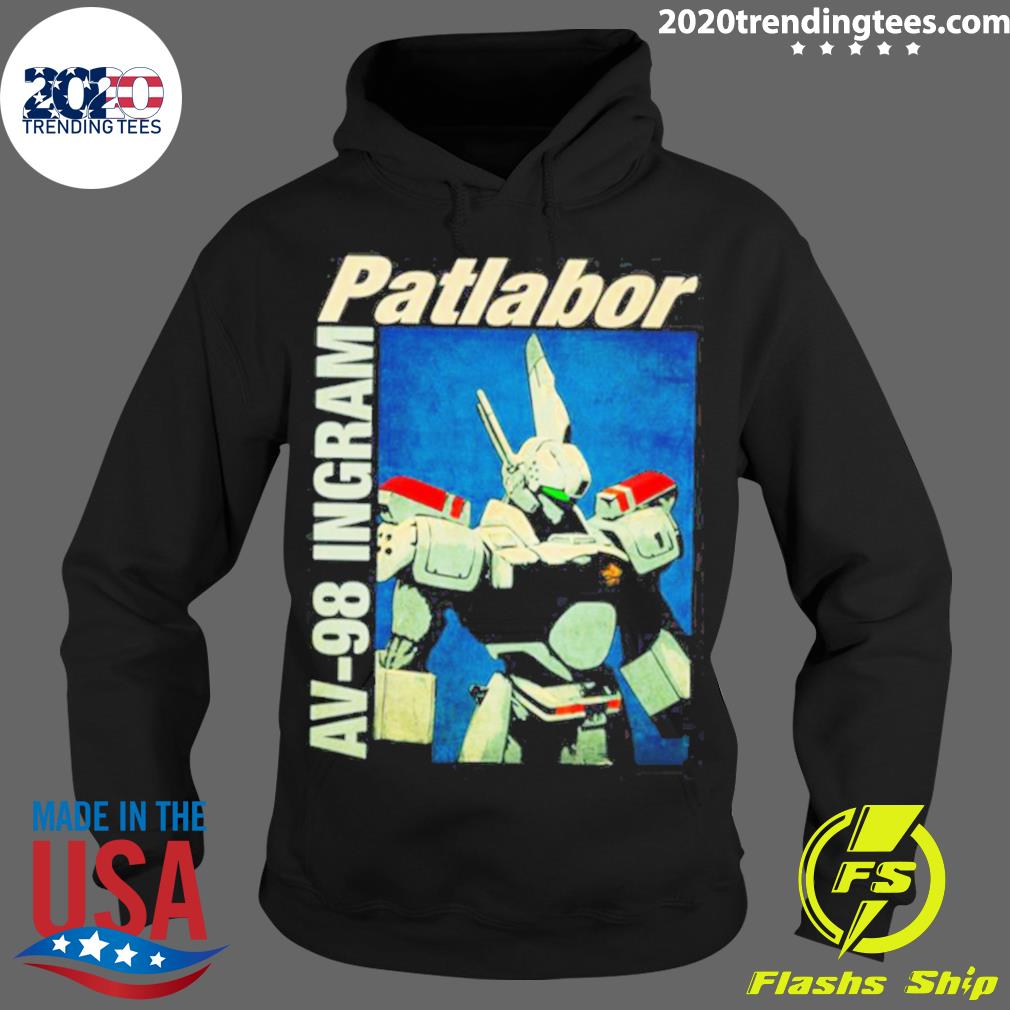 Official av 98 Ingram Patlabor - Adult & Kids T-Shirts, Sweatshirts & Hoodies apparel design preview 2