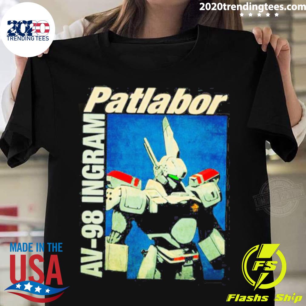 Official av 98 Ingram Patlabor - Adult & Kids T-Shirts, Sweatshirts & Hoodies apparel design preview 1