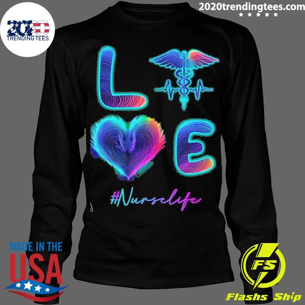 Official awesome Love Nurse Life - Adult & Kids T-Shirts, Sweatshirts & Hoodies apparel design preview 4