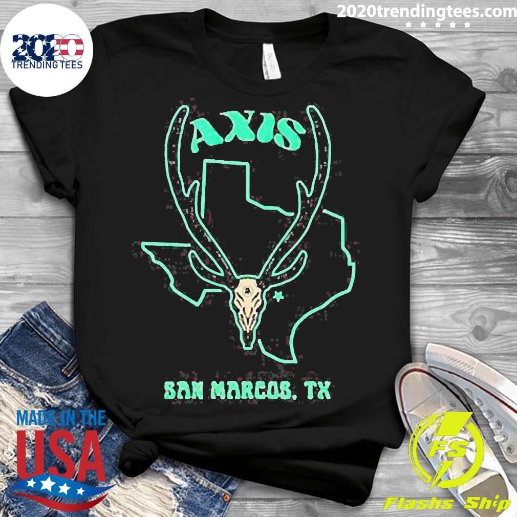 Official Axis San Marcos Texas 2022 - Adult & Kids T-Shirts, Sweatshirts & Hoodies apparel design preview 3