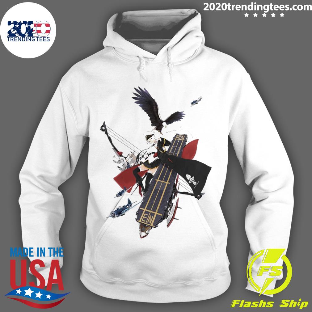 Official azur Lane Enterprise - Adult & Kids T-Shirts, Sweatshirts & Hoodies apparel design preview 2