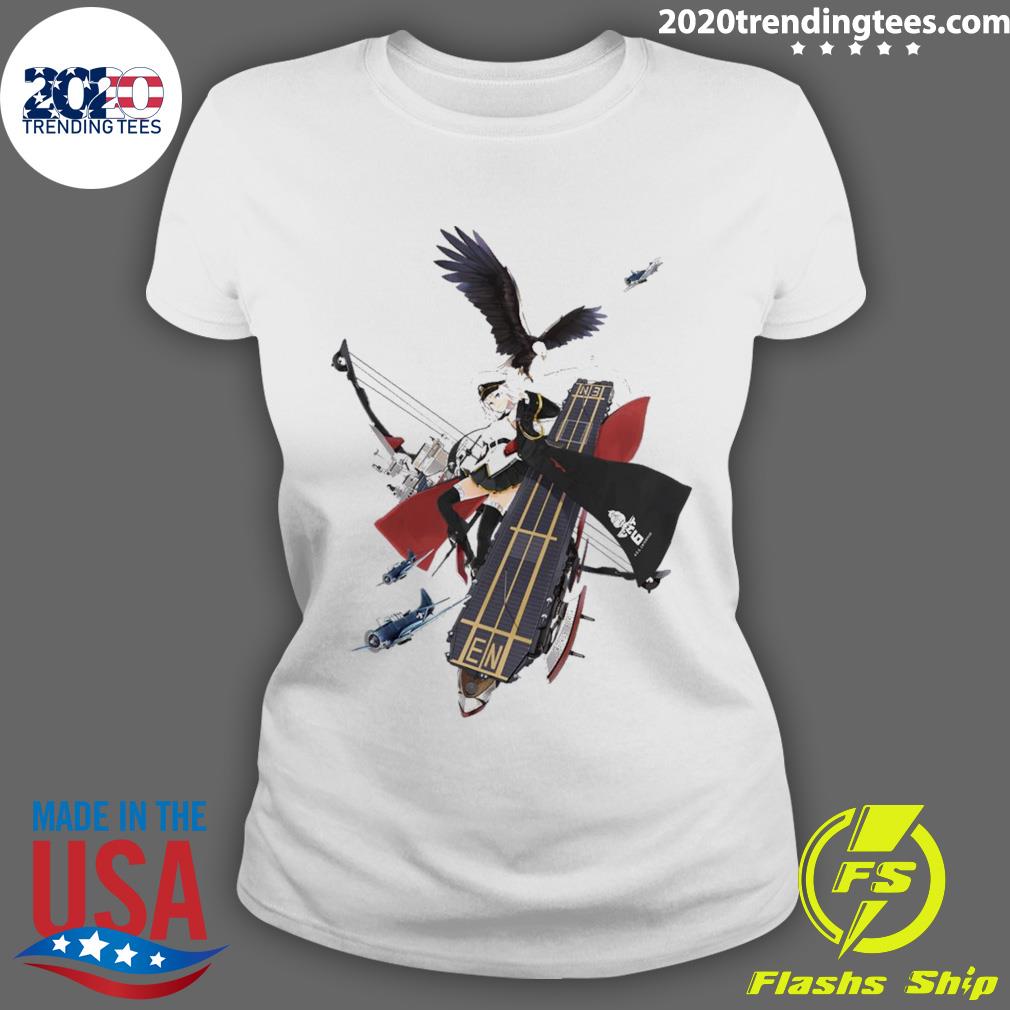 Official azur Lane Enterprise - Adult & Kids T-Shirts, Sweatshirts & Hoodies apparel design preview 3