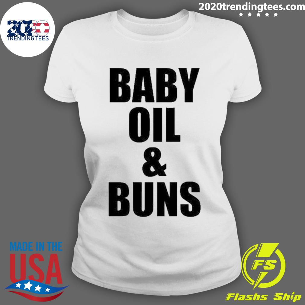 Official baby Oil And Buns - Adult & Kids T-Shirts, Sweatshirts & Hoodies apparel design preview 3
