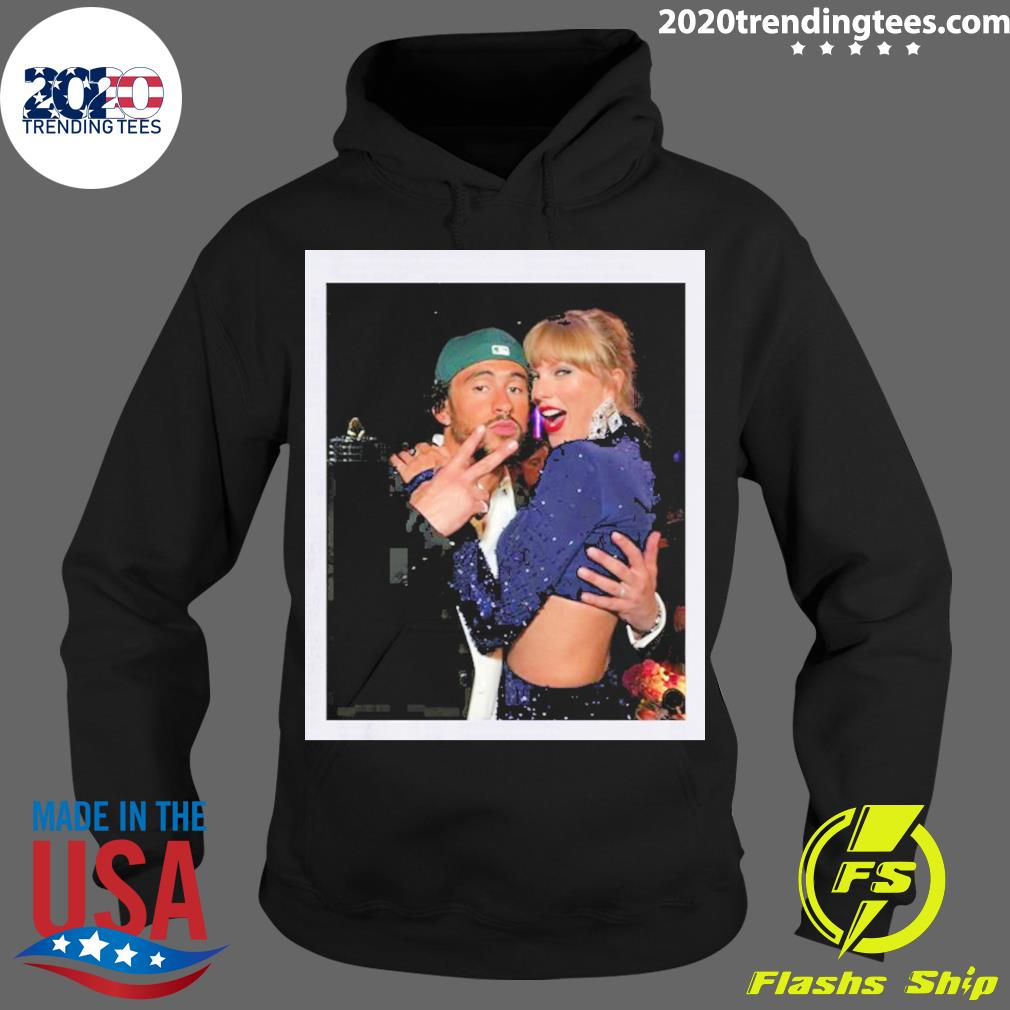 Official bad Bunny Taylor Swift Grammys 2023 - Adult & Kids T-Shirts, Sweatshirts & Hoodies apparel design preview 2