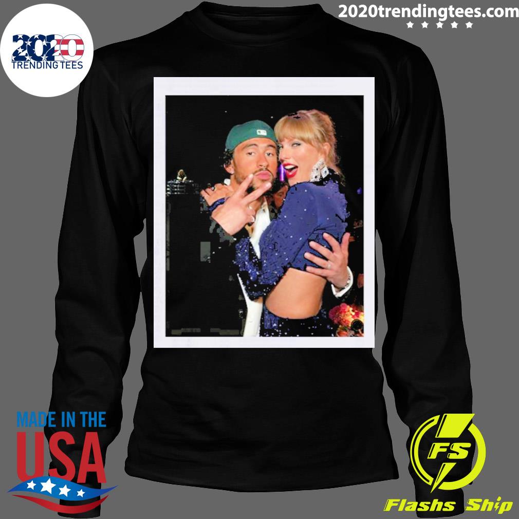 Official bad Bunny Taylor Swift Grammys 2023 - Adult & Kids T-Shirts, Sweatshirts & Hoodies apparel design preview 4