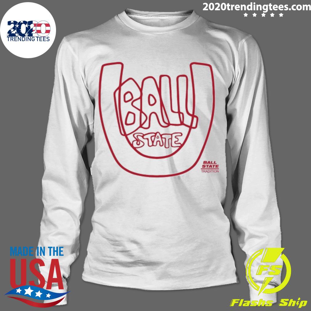 Official ball State U Baseball - Adult & Kids T-Shirts, Sweatshirts & Hoodies apparel design preview 4