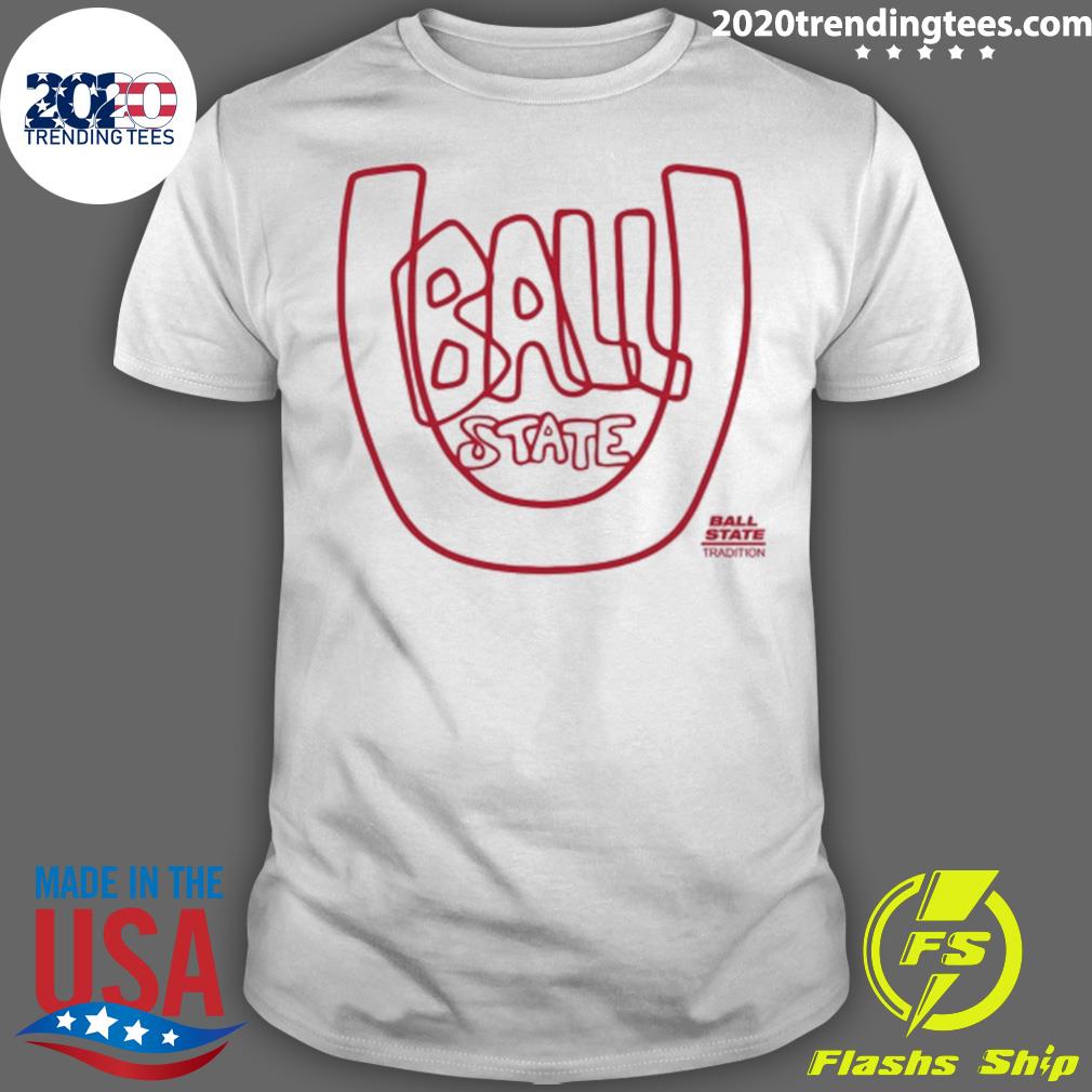 Official ball State U Baseball - Adult & Kids T-Shirts, Sweatshirts & Hoodies apparel design preview 1