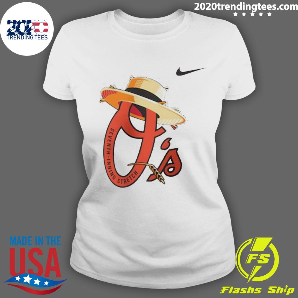 Official baltimore Orioles Nike 7th Inning Hat - Adult & Kids T-Shirts, Sweatshirts & Hoodies apparel design preview 3