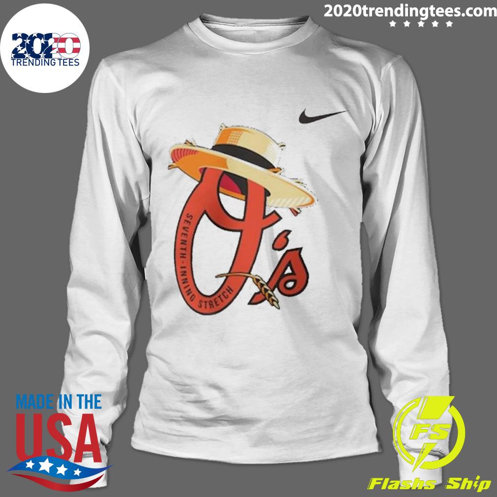 Official baltimore Orioles Nike 7th Inning Hat - Adult & Kids T-Shirts, Sweatshirts & Hoodies apparel design preview 4