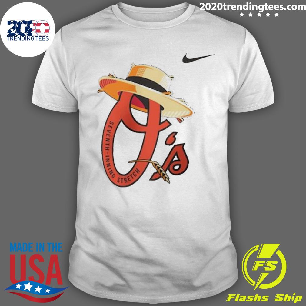 Official baltimore Orioles Nike 7th Inning Hat - Adult & Kids T-Shirts, Sweatshirts & Hoodies apparel design preview 1