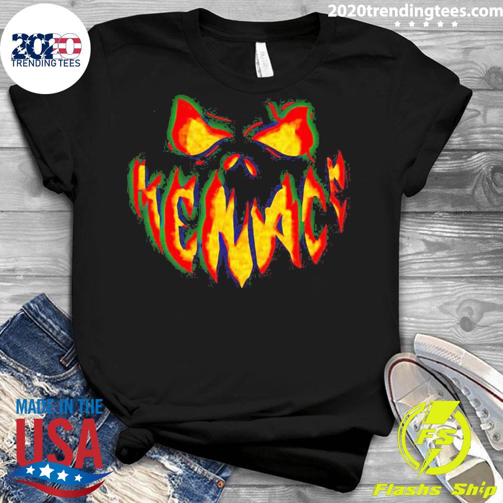Official bam Menace Pumpkin - Adult & Kids T-Shirts, Sweatshirts & Hoodies apparel design preview 3