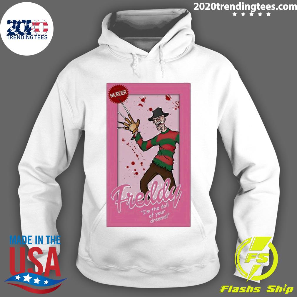 Official barbie Freddy I'm The Doll Of Your Dreams - Adult & Kids T-Shirts, Sweatshirts & Hoodies apparel design preview 2