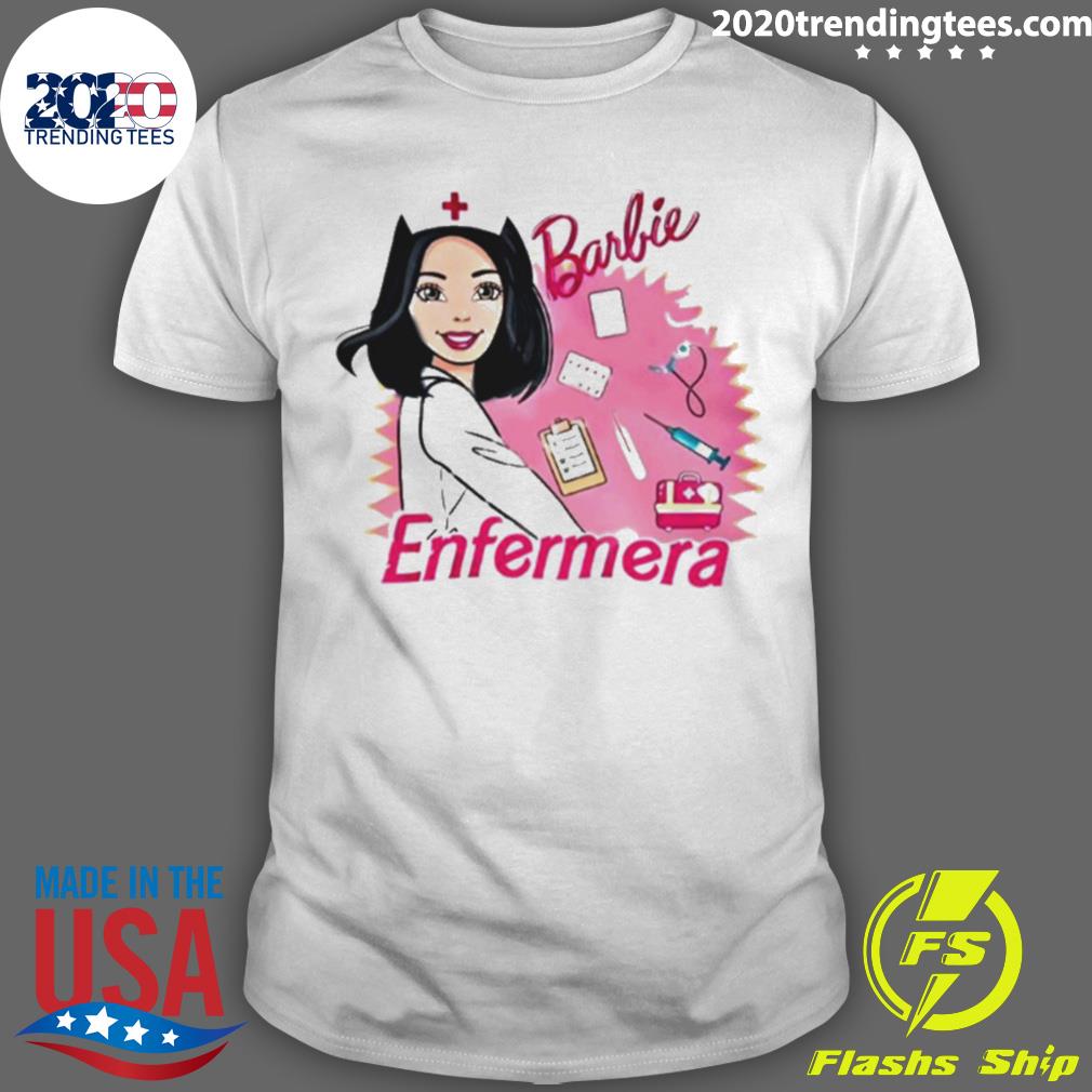 Official barbie Nurse - Adult & Kids T-Shirts, Sweatshirts & Hoodies apparel design preview 1