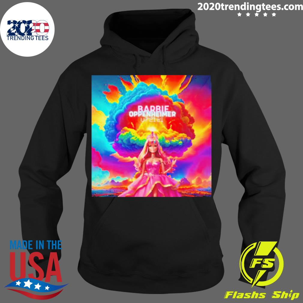 Official barbie Oppenheimer Graphic - Adult & Kids T-Shirts, Sweatshirts & Hoodies apparel design preview 2