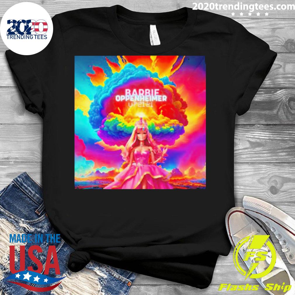 Official barbie Oppenheimer Graphic - Adult & Kids T-Shirts, Sweatshirts & Hoodies apparel design preview 3