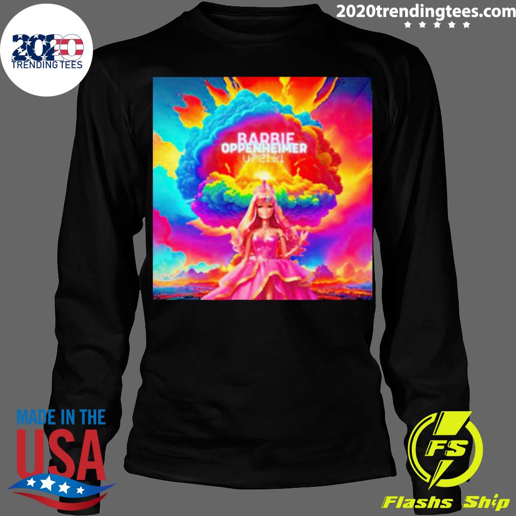 Official barbie Oppenheimer Graphic - Adult & Kids T-Shirts, Sweatshirts & Hoodies apparel design preview 4