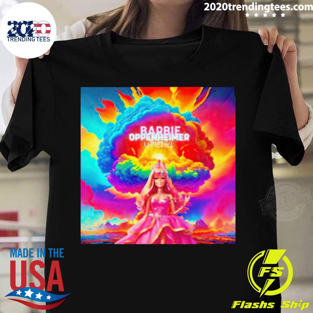 Official barbie Oppenheimer Graphic - Adult & Kids T-Shirts, Sweatshirts & Hoodies apparel design preview 1